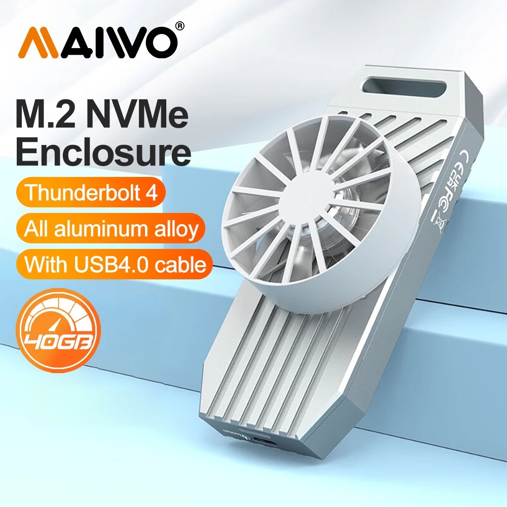 MAIWO USB4 NVMe M.2 SSD Enclos - đánh giá và giá Usb4 40Gbps External Ssd 8Tb